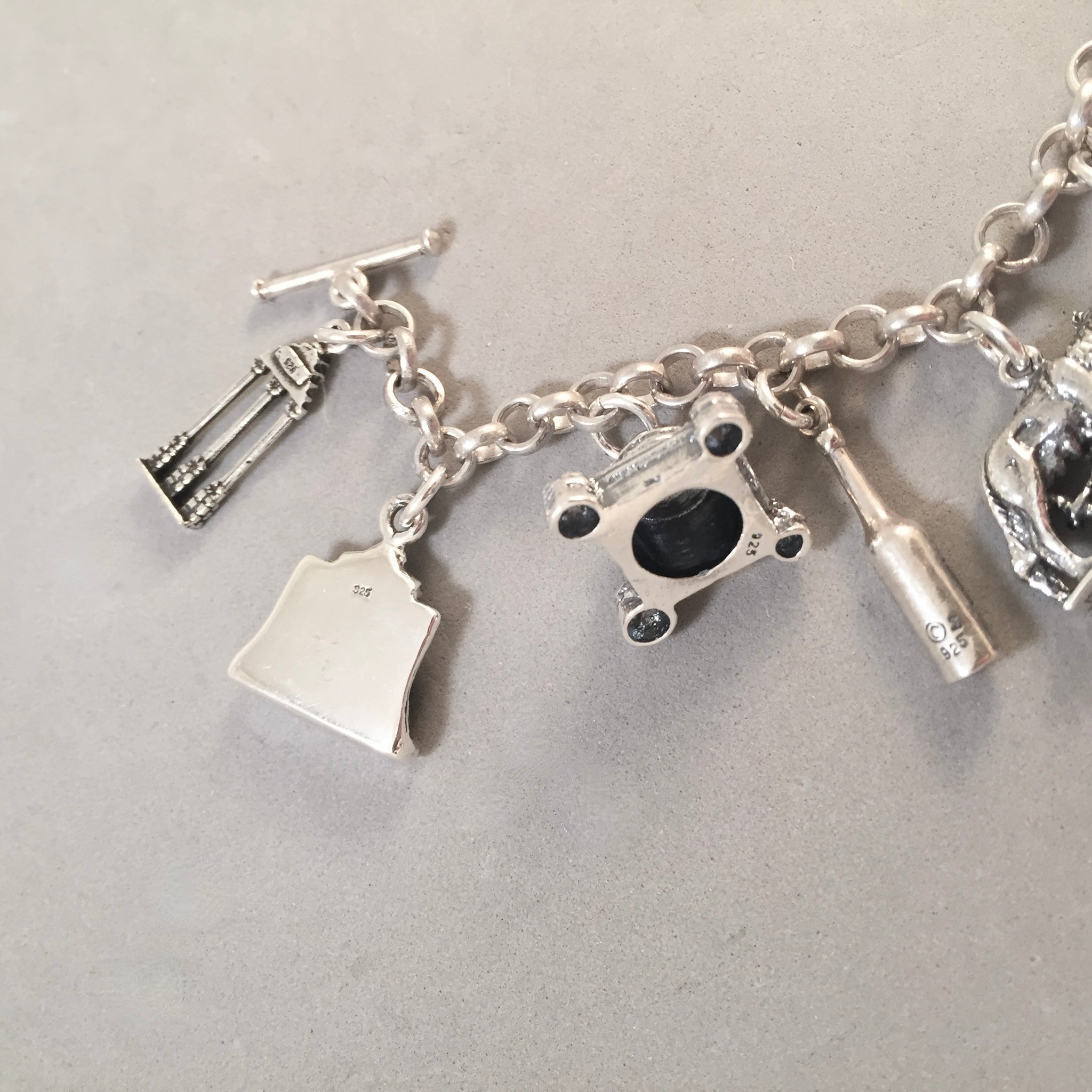 The colosseum charm for bracelet – The Silver Luna