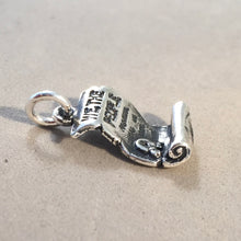 Load image into Gallery viewer, CONSTITUTION We The People .925 Sterling Silver Charm Pendant Scroll Washington DC AH08