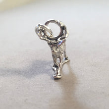 Load image into Gallery viewer, CARIBOU .925 Sterling Silver 3-D Charm Pendant Alaska Kobuk Valley LF04