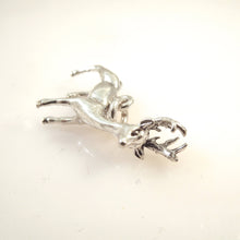 Load image into Gallery viewer, DEER/BUCK .925 Sterling Silver 3-D Charm Pendant FF04