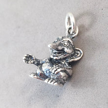 Load image into Gallery viewer, FLØYEN TROLL .925 Sterling Silver Charm Pendant Bergen Lillehammer Norway Nordic Souvenir TN24