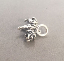 Load image into Gallery viewer, Sale! LION ROARING .925 Sterling Silver 3-D Charm Pendant African Lioness SL04N
