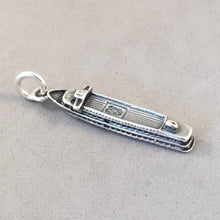 Load image into Gallery viewer, RIVER BOAT .925 Sterling Silver Charm Pendant Danube Seine Rhone Cruise Souvenir NT17