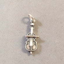 Load image into Gallery viewer, Sale! CELLO .925 Sterling Silver 3-D Charm Pendant Music Orchestra Instrument SL76P
