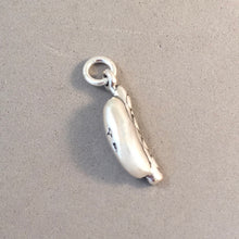 Load image into Gallery viewer, HOT DOG BRATWURST .925 Sterling Silver 3-D Charm Pendant Germany New York  OK03