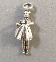 Load image into Gallery viewer, Sale! BULLFIGHTER .925 Sterling Silver 3-D Charm Pendant Spain Spanish Seville Matador Bull Fight Souvenir SL84M