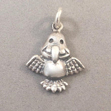 Load image into Gallery viewer, Sale! CARTOON BIRD .925 Sterling Silver Charm Pendant Bird Cute SL58J