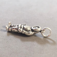 Load image into Gallery viewer, INUIT .925 Sterling Silver 3-D Charm Pendant Alaska Canada Inupiat Yupik LF05