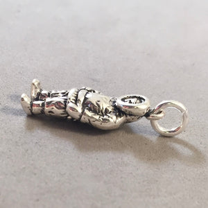 INUIT .925 Sterling Silver 3-D Charm Pendant Alaska Canada Inupiat Yupik LF05