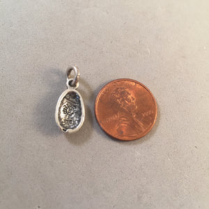 Sale! EASTER EGG .925 Sterling Silver Charm Pendant Holiday SL20K