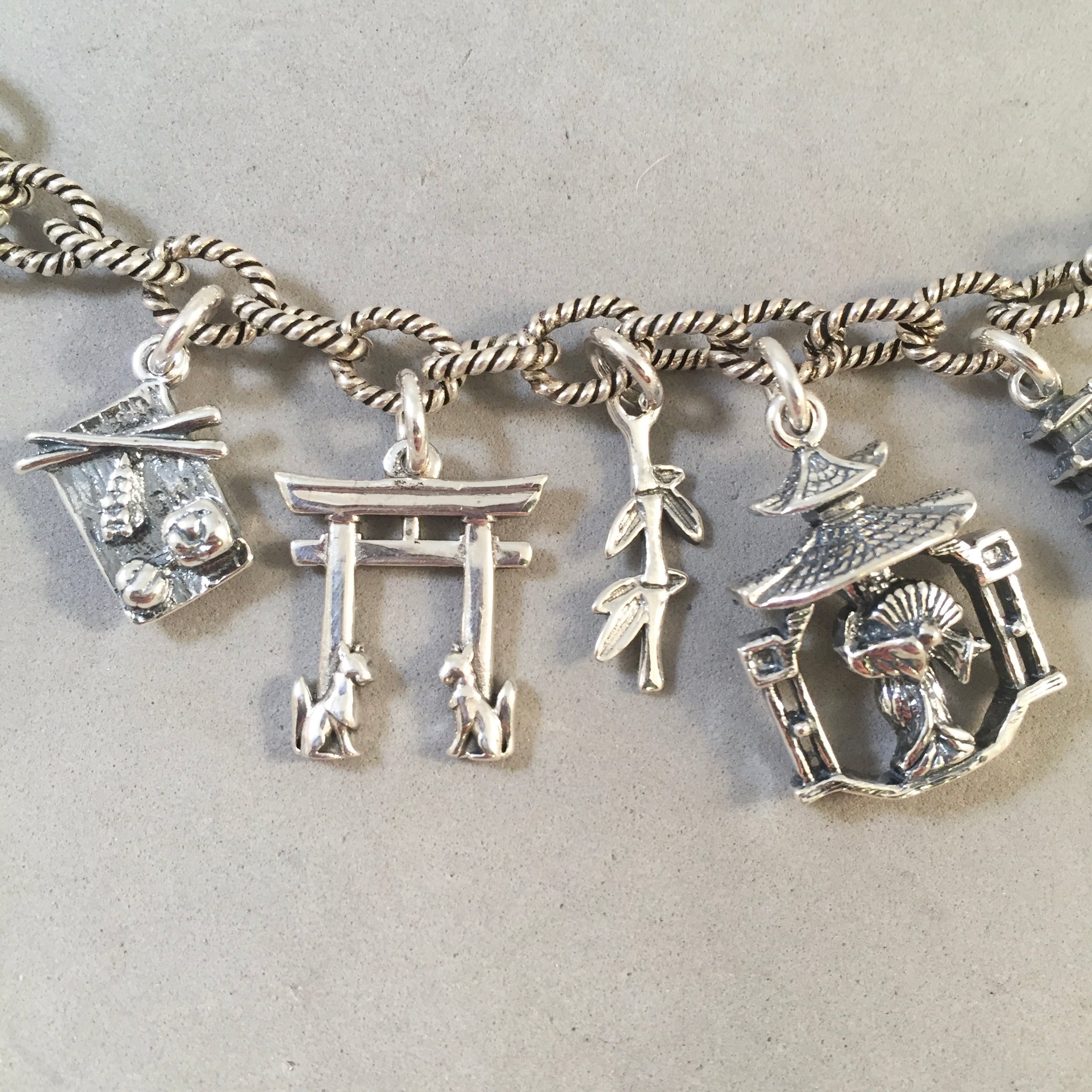 Sterling Silver "Have A Trip" Travel Charm Bead - For Bracelets, Compatible With Pandora, Troll, Chamilia & More
