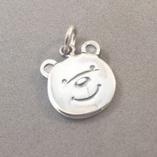 Load image into Gallery viewer, Sale! PANDA FACE .925 Sterling Silver 3-D Charm Pendant SL04C