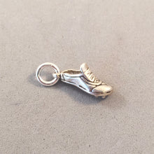 Load image into Gallery viewer, Sale! CLEAT Small .925 Sterling Silver 3-D Charm Pendant Sports SL31R