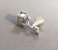 Load image into Gallery viewer, Sale! GRAMOPHONE .925 Sterling Silver Charm Pendant SL76D