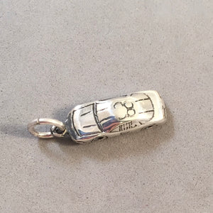 Sale! STOCK RACE CAR .925 Sterling Silver 3-D Auto Racing Nascar SL02N