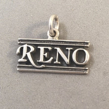 Load image into Gallery viewer, Sale! RENO .925 Sterling Silver Charm Pendant Nevada SL54C