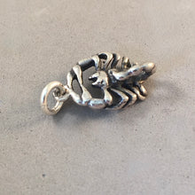 Load image into Gallery viewer, Sale! SCORPION .925 Sterling silver 3-D Charm Pendant Horoscope Astrology Zodiac Scorpio Insect Bug SL63O