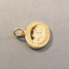 Load image into Gallery viewer, GRAND TETONS Gold Plated .925 Sterling Silver Charm Pendant National Park Travel NP76