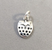 Load image into Gallery viewer, Sale! STRAWBERRY .925 Sterling Silver Charm Pendant Fruit Berry SL26P