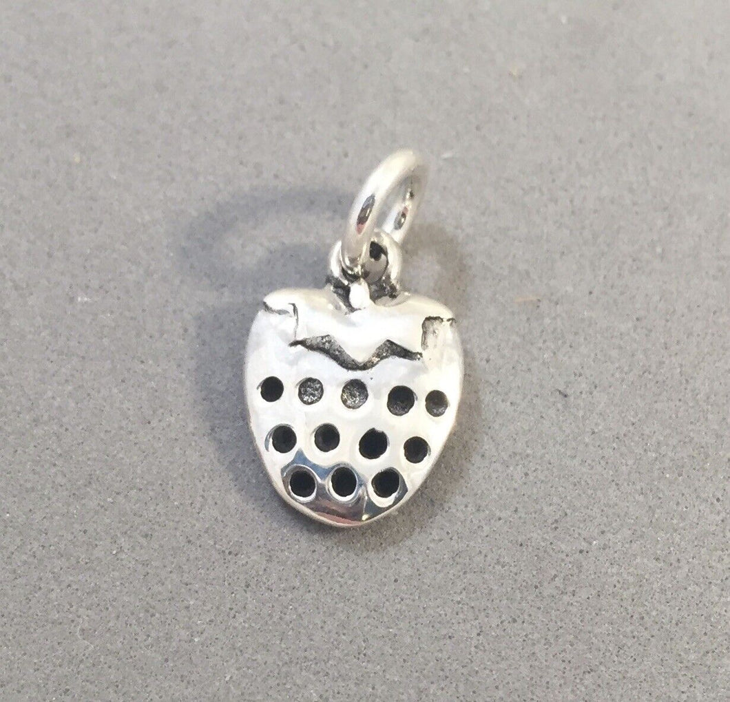 Sale! STRAWBERRY .925 Sterling Silver Charm Pendant Fruit Berry SL26P