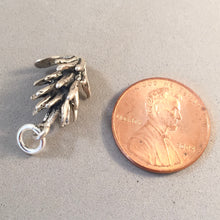 Load image into Gallery viewer, INDIAN PAINTBRUSH .925 Sterling Silver 3-D Charm Pendant Wildflower MF02