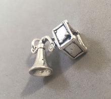 Load image into Gallery viewer, Sale! GRAMOPHONE .925 Sterling Silver Charm Pendant SL76D