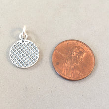 Load image into Gallery viewer, STROOPWAFEL .925 Sterling Silver Charm Pendant Dutch Waffle Holland Netherlands Amsterdam Souvenir KT76