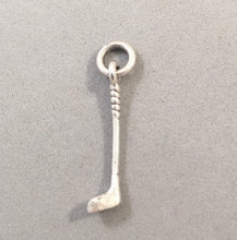 Load image into Gallery viewer, GOLF CLUB .925 Sterling Silver 3-D Charm Pendant SH04