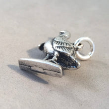 Load image into Gallery viewer, WILD TURKEY .925 Sterling Silver Charm Pendant Bird Thanksgiving BF03