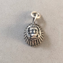 Load image into Gallery viewer, Sale! Native American HEADDRESS .925 Sterling Silver Charm Pendant Indian Chief Warrior Southwest SL03M