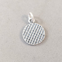 Load image into Gallery viewer, STROOPWAFEL .925 Sterling Silver Charm Pendant Dutch Waffle Holland Netherlands Amsterdam Souvenir KT76