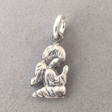 Load image into Gallery viewer, Sale! PRAYING ANGEL .925 Sterling Silver Charm Pendant SL15R