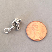 Load image into Gallery viewer, MAYAN STANDARD BEARER .925 Sterling Silver 3-D Charm Pendant Chitcen Itza Yucatan Mexico FM04