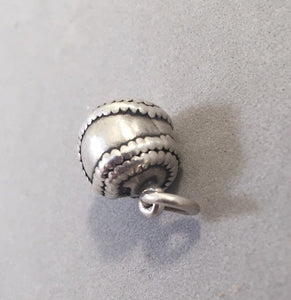 Sale! BASEBALL/SOFTBALL .925 Sterling Silver Heavy 3-D Charm Pendant Player Sports SL29C
