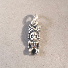 Load image into Gallery viewer, TIKI .925 Sterling Silver Charm Pendant Hawaiian Hawaii Polynesian Statue Figure HA02