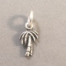 Load image into Gallery viewer, Sale! PALM TREE TINY .925 Sterling Silver Charm Pendant SL17L