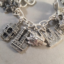 Load image into Gallery viewer, BAVARIA MEMORIES .925 Sterling Silver Travel Souvenir Charm Bracelet Munich Neuschwanstein Edelweiss and More!