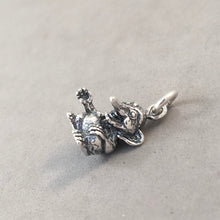 Load image into Gallery viewer, FLØYEN TROLL .925 Sterling Silver Charm Pendant Bergen Lillehammer Norway Nordic Souvenir TN24