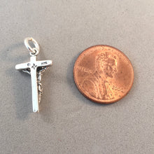 Load image into Gallery viewer, CRUCIFIX .925 Sterling Silver Charm Pendant Cross Easter Faith Religion CE06