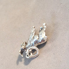 Load image into Gallery viewer, MOUNTAIN GOAT .925 Sterling Silver 3-D Charm Pendant Animal FF06