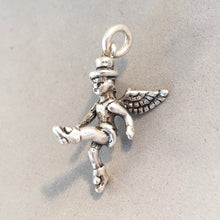 Load image into Gallery viewer, Sale! MAJORETTE ANGEL .925 Sterling Silver 3-D Charm Pendant SL81B