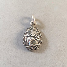 Load image into Gallery viewer, Sale! EASTER EGG .925 Sterling Silver Charm Pendant Holiday SL20N