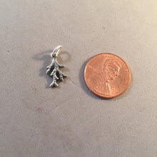 Load image into Gallery viewer, Sale! CORAL BRANCH Small .925 Sterling Silver 3-D Charm Pendant Snorkel Scuba Dive Diving Beach Sea Ocean Great Barrier Australia Hawaii SL28O