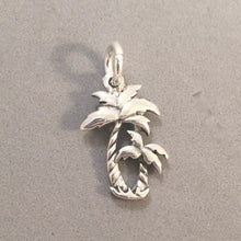 Load image into Gallery viewer, Sale! PALM TREES .925 Sterling Silver Charm Pendant SL17O