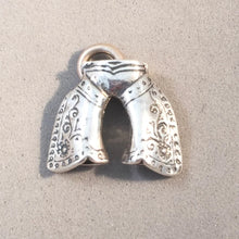 Load image into Gallery viewer, Sale! CHAPS With Swirls .925 Sterling Silver 3-D Charm Pendant Cowgirl Cowboy Western Rodeo Ranch SL05P