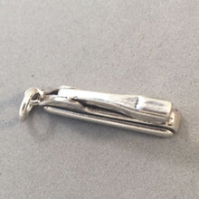 Load image into Gallery viewer, Sale! STAPLER .925 Sterling Silver 3-D Charm Pendant Office SL37D