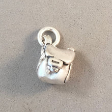 Load image into Gallery viewer, BACKPACK .925 Sterling Silver Charm Pendant Backpacker Hiking RP03