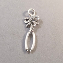 Load image into Gallery viewer, FRANKFURT .925 Sterling Silver 3-D Charm Pendant Germany Frankfurt Sausage Bratwurst Hot Dogs TG15