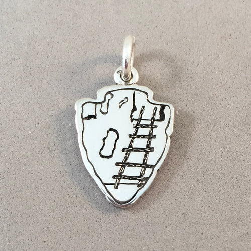 BANDELIER .925 Sterling Silver Charm Pendant National Monument Park New Mexico NA11