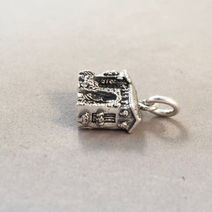 PATIOS DE CORDOBA .925 Sterling Silver Charm Pendant Spain Europe Patio Festival Travel Souvenir TP29